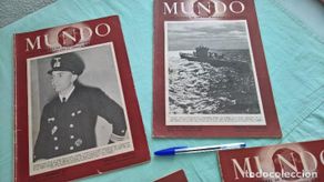 Militaria: Gunther Prien..UBOOT,Scapa Flw, Uboat, 4 Revistas Mundo , Portadas Submarinos Alemanes 1941 -42